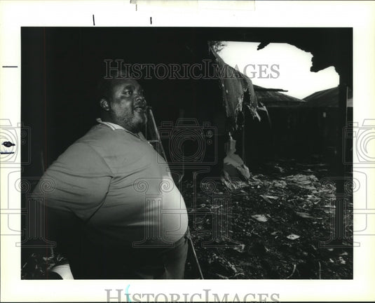 1989 Press Photo Jessie Favorite, a Marrero Restauranteur & Community Leader - Historic Images