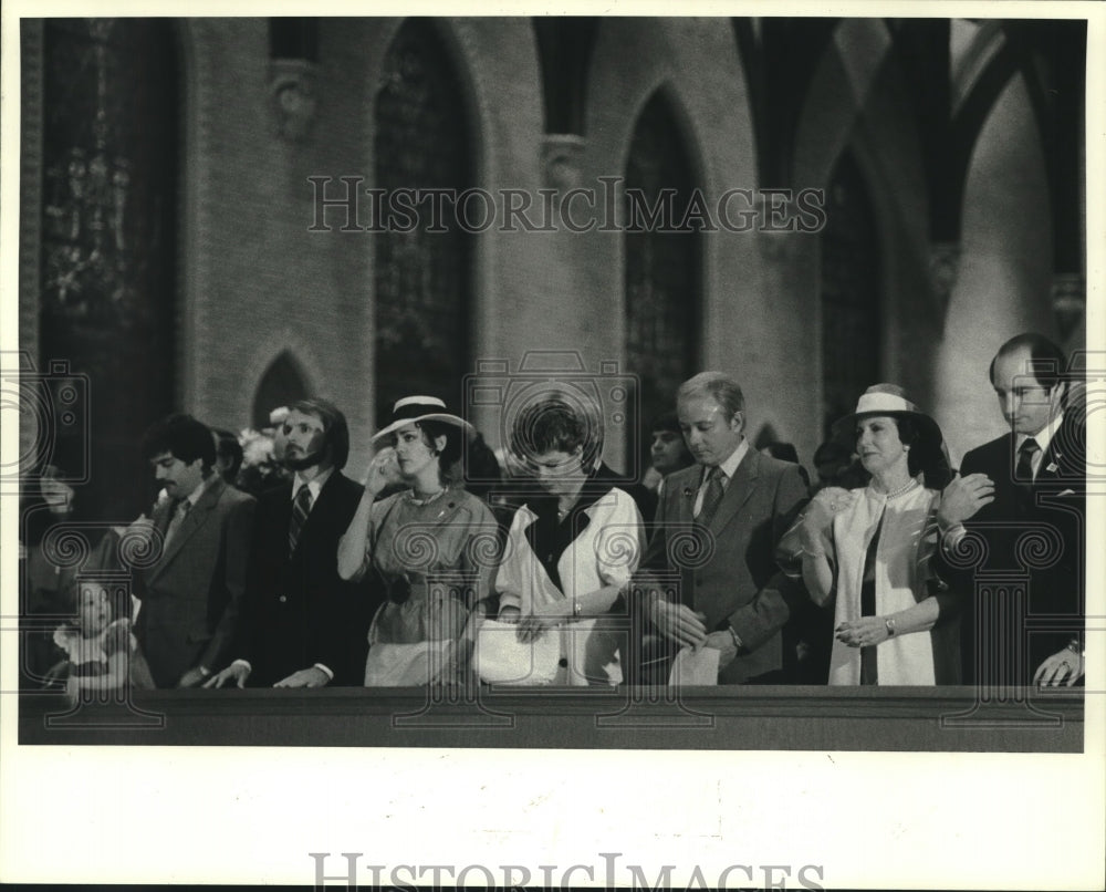 1984 Press Photo Edwin Edwards&#39; inauguration - nob03890 - Historic Images