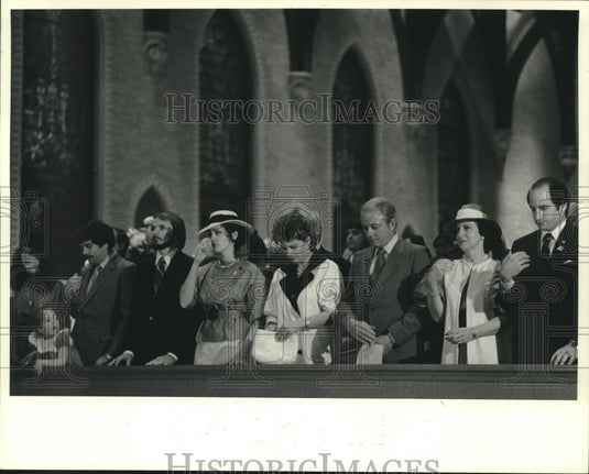 1984 Press Photo Edwin Edwards' inauguration - nob03890 - Historic Images