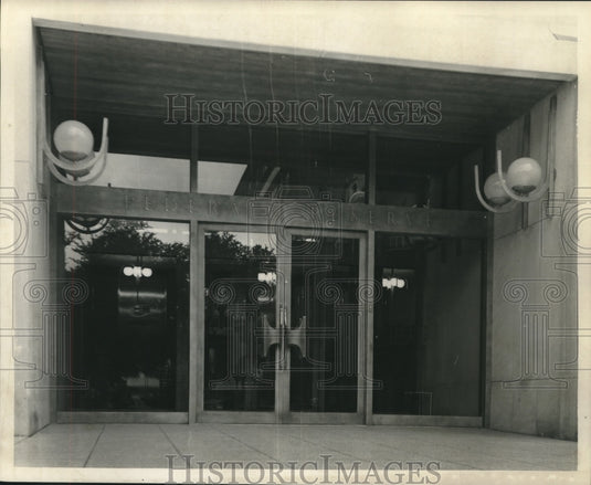 1967 Press Photo Federal Reserve Bank Building in New Orleans - nob04022 - Historic Images