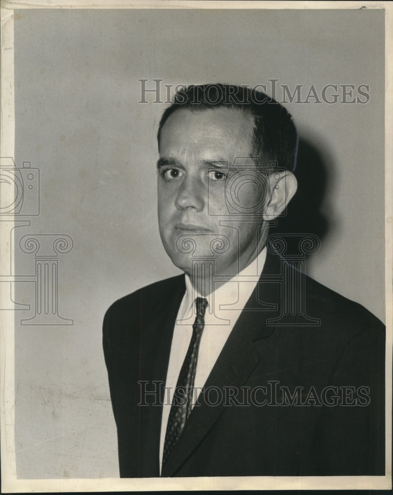 1963 Press Photo Maurice Eagon, president of &#39;Business Men,&quot; - nob04299 - Historic Images