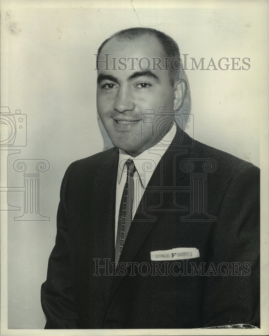 1959 Press Photo Aurelio S. "Lee" Fernandez, CCDA Candidate Senate Seat 3rd Ward-Historic Images