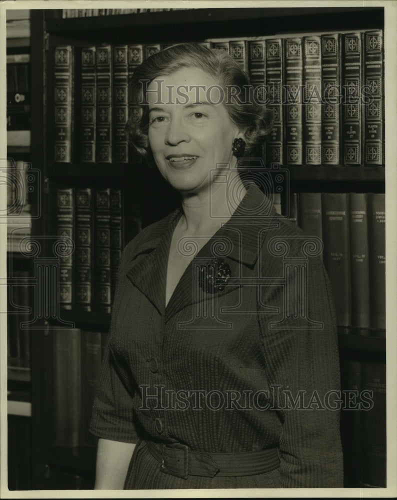 1963 Press Photo Sallie Farrell. - nob04696 - Historic Images