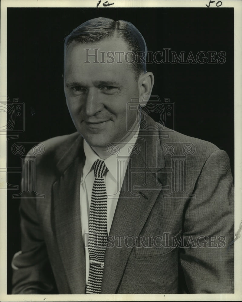 1960 Press Photo Frederick Fennema, Chief of Operations Analysis. - nob04712 - Historic Images