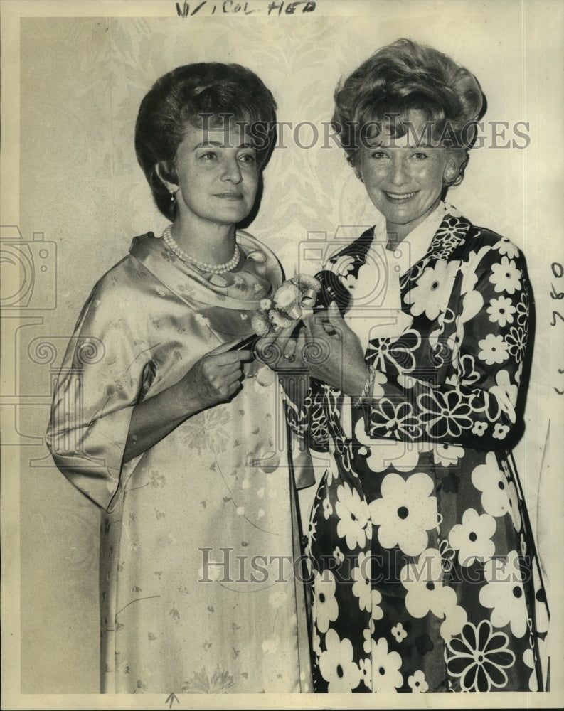 1968 Press Photo Mrs. Fred Feran, New Orleans Chapter of Hadassah New President - Historic Images