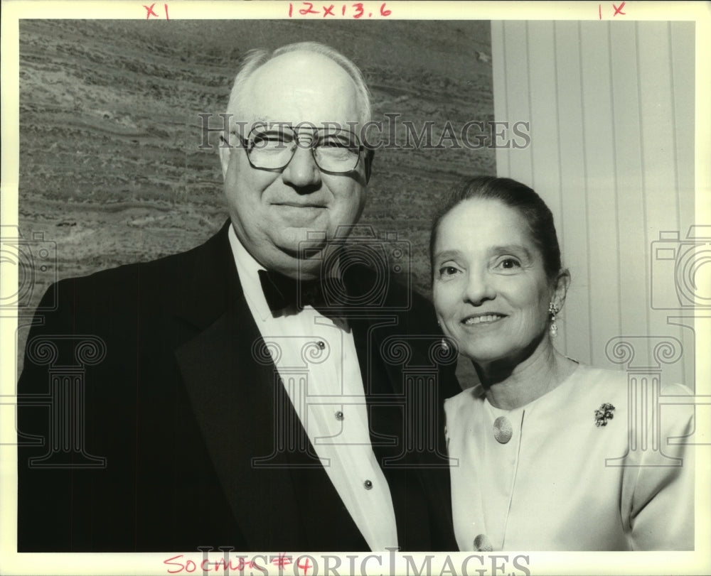 1994 Press Photo Darwin and Mary Jane Fenner at National Jewish Center. - Historic Images