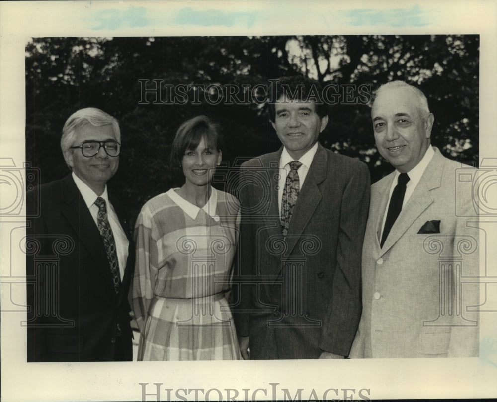 1991 Press Photo Alumni attending the Ole Miss Reunion - Historic Images