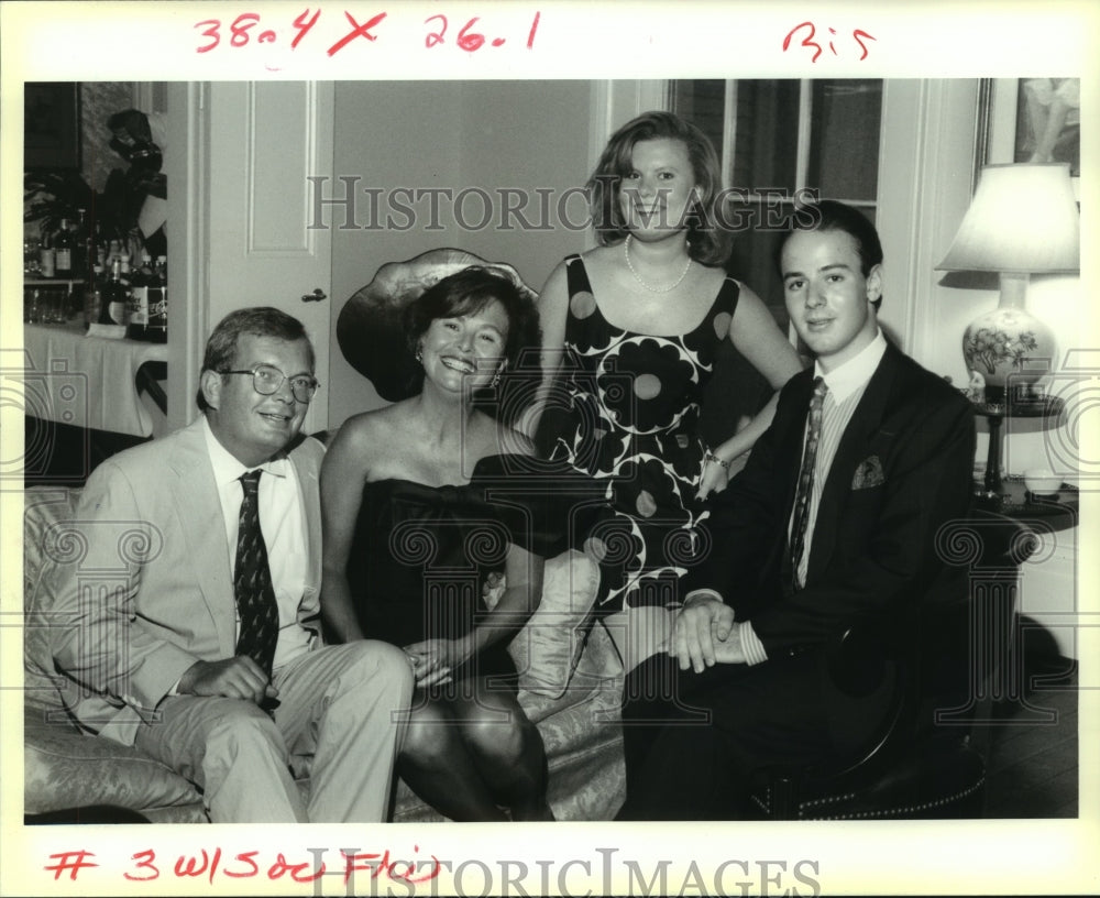 1993 Press Photo Guests of Order Cincinnati Event - Historic Images