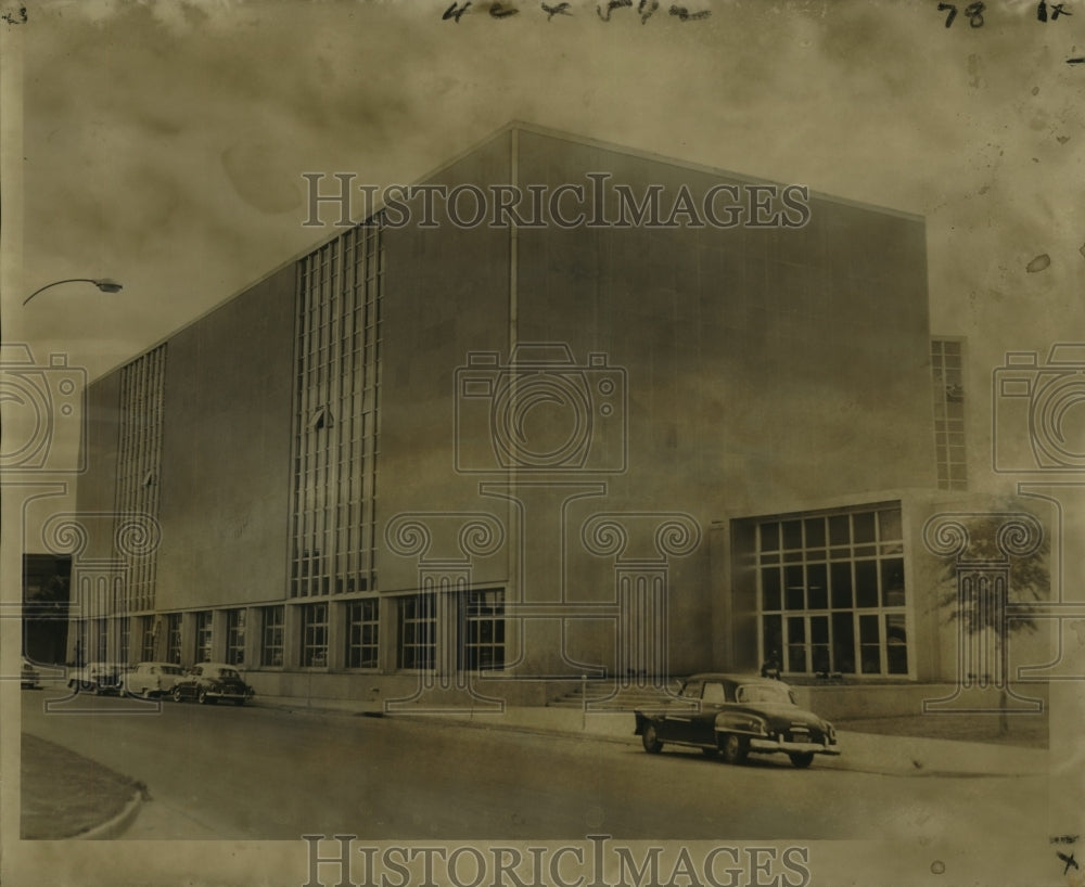 1959 Press Photo Civil Courts Building is Civic Center&#39;s Newest addition - Historic Images