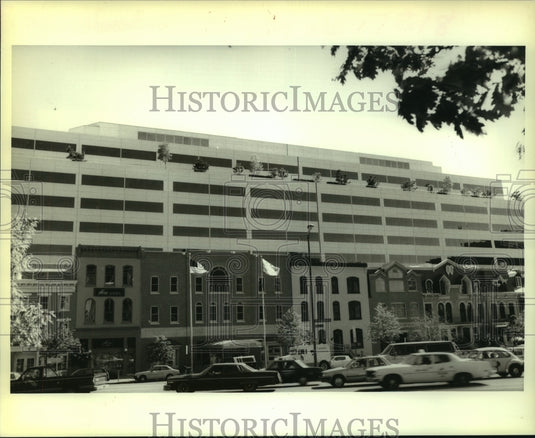 1986 Press Photo Restored facades of 19th century townhouses on Red Lion Row - Historic Images
