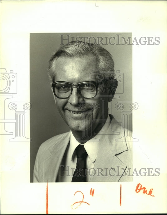 1987 Press Photo Malcolm Forsythe for House Ad - Historic Images