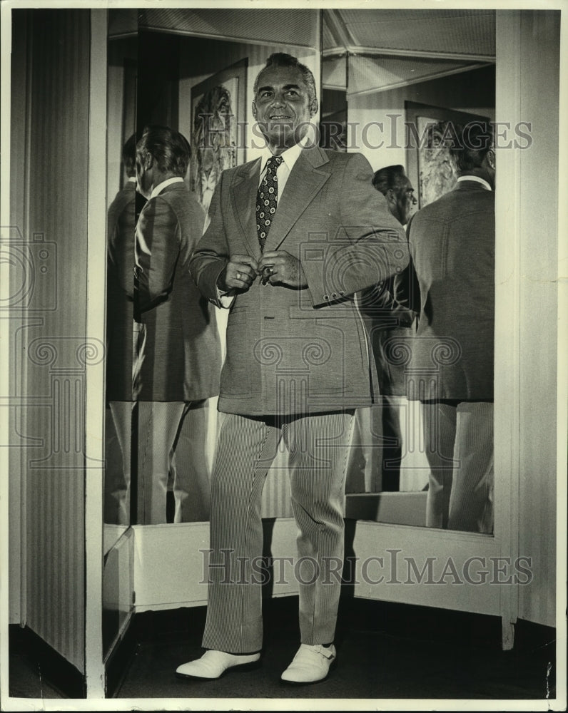 1972 Press Photo James E. Fitzmorris Jr., Politician - nob06122 - Historic Images
