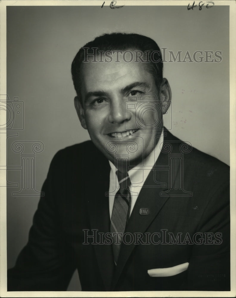 1968 Press Photo James E. Fitzmorris Jr., pres. of MS Valley World Trade Council-Historic Images