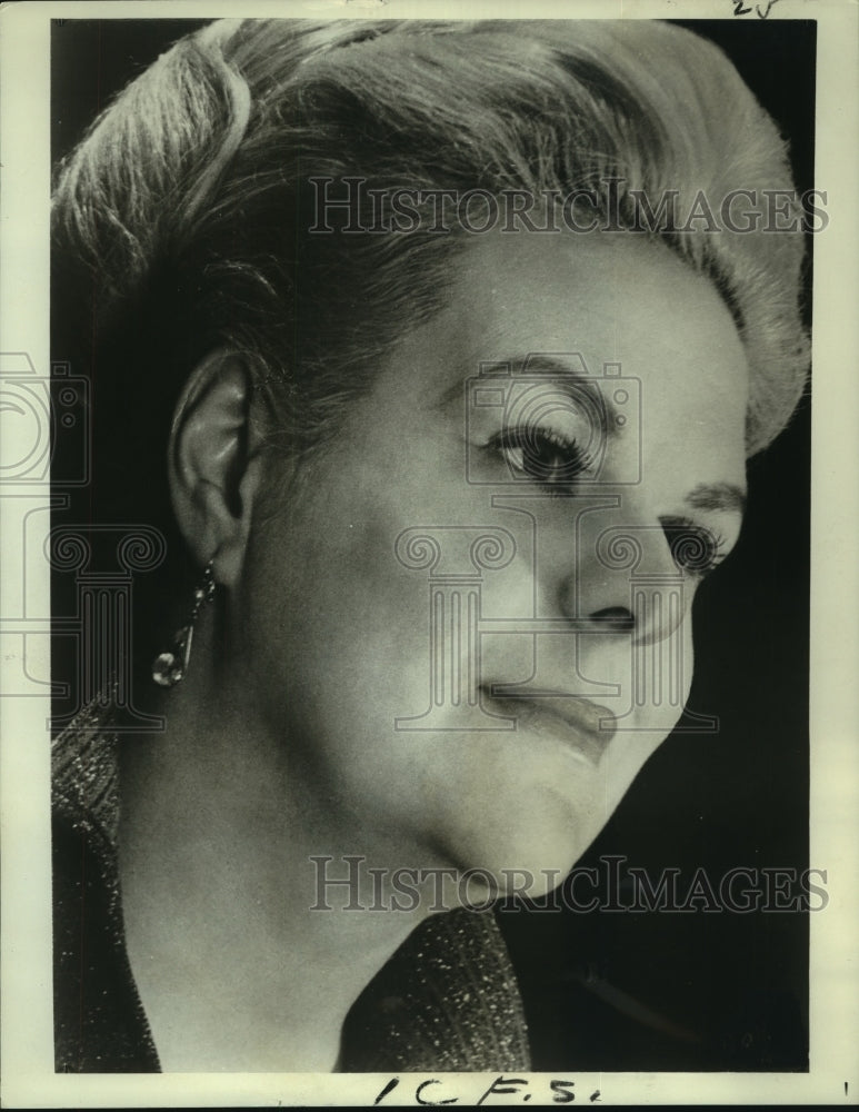 1970 Press Photo Maureen Forrester the Canadian contralto - nob06392 - Historic Images