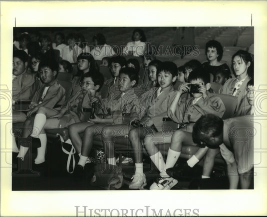 1990 Press Photo St. Ursul's Japan School at Ursuline Academy New Orleans - Historic Images