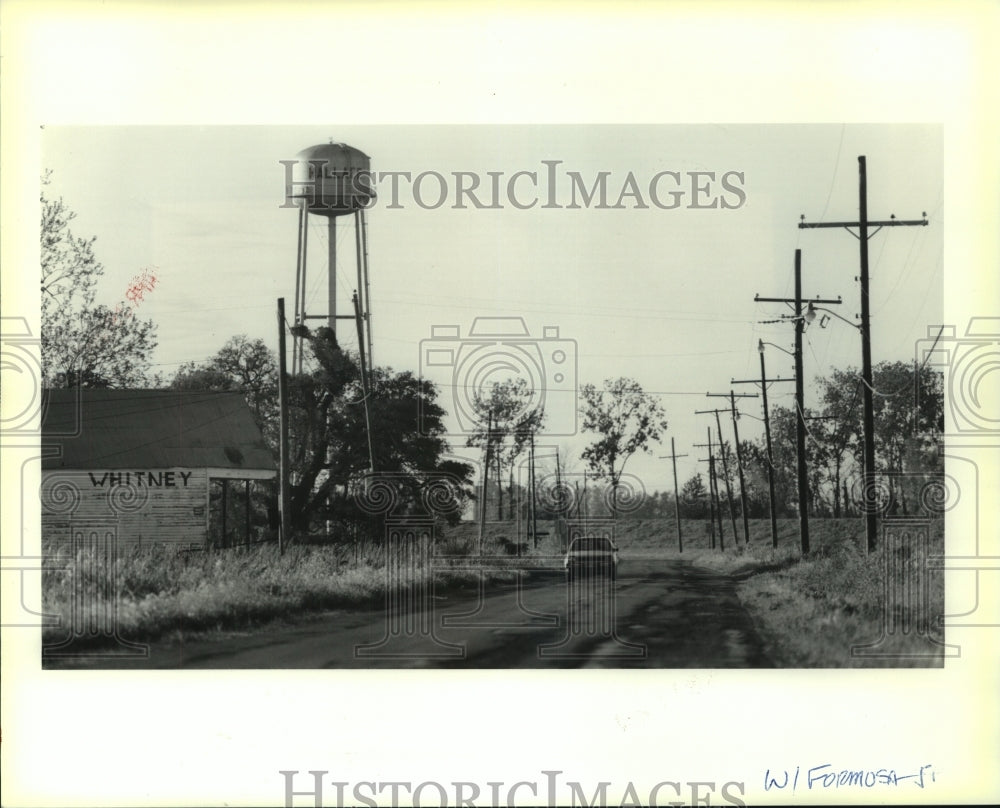 1990 Press Photo Proposed site of Formosa Chemical Plant in Wallace, LA - Historic Images