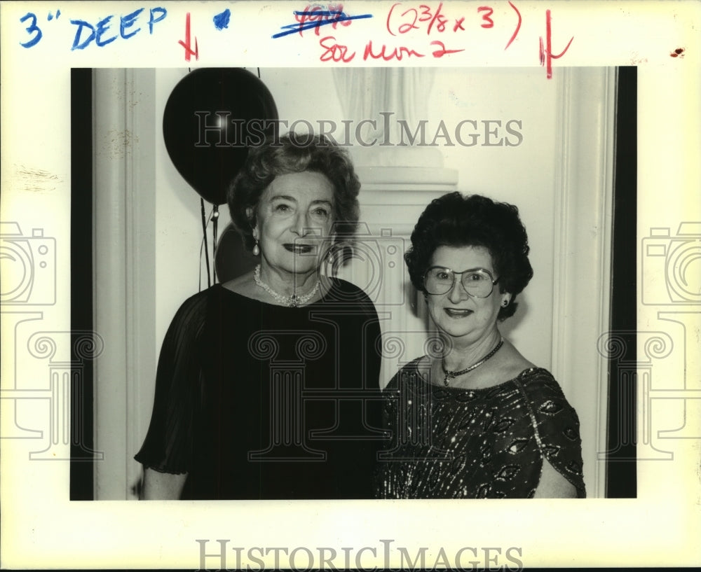 1989 Press Photo Hadassah - Jean Feran and Cesil Levin - Historic Images