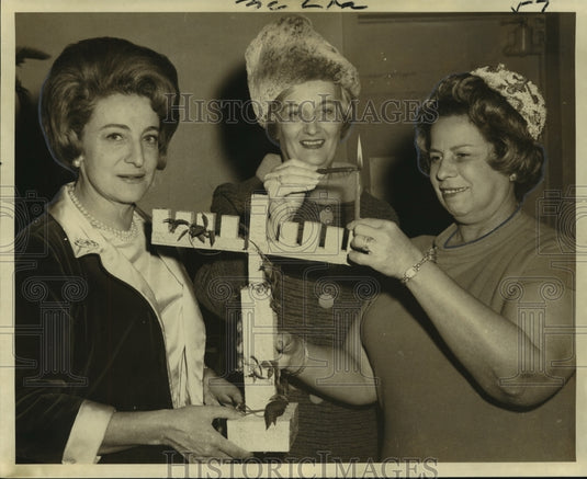 1968 Press Photo Southern Region of Hadassah members during donor luncheon - Historic Images