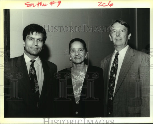 1994 Press Photo Mary Jane Fenner & others at Japanese Consul event. - Historic Images