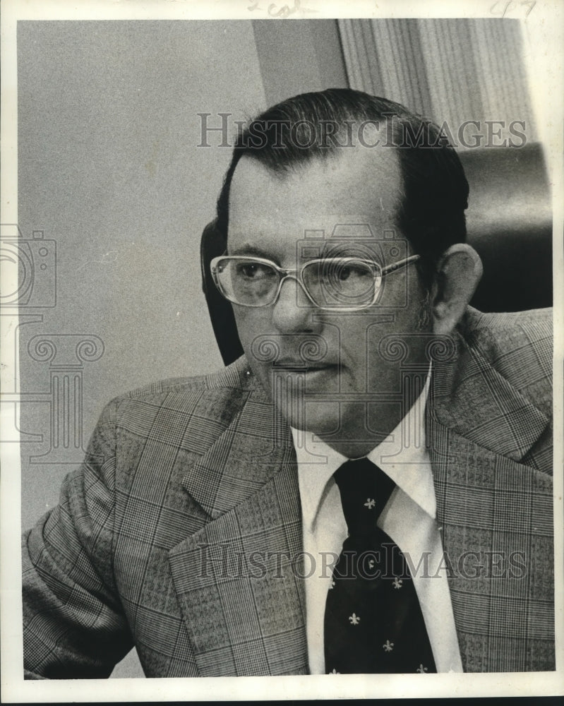 1975 Vern Ewing, Jr., director, New Orleans Retail Merchants - Historic Images