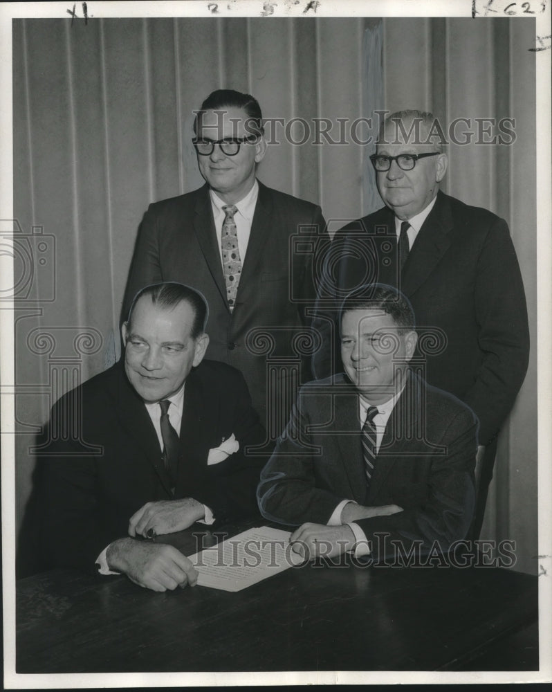 1961 New officers of the Young Men&#39;s Christian Association. - Historic Images