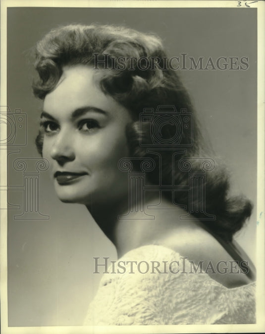 1957 Press Photo Miss Beverly Ferry - nob07514 - Historic Images