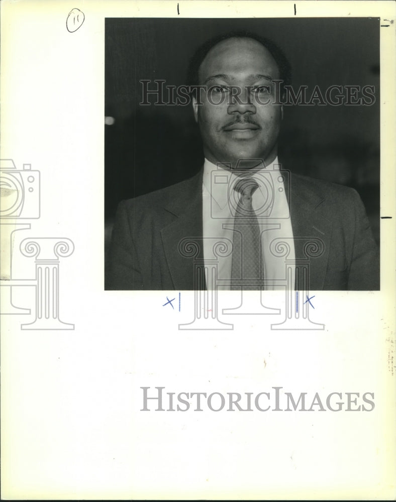 1989 Press Photo Cedric Floyd, candidate for Jefferson Parish School Board - Historic Images