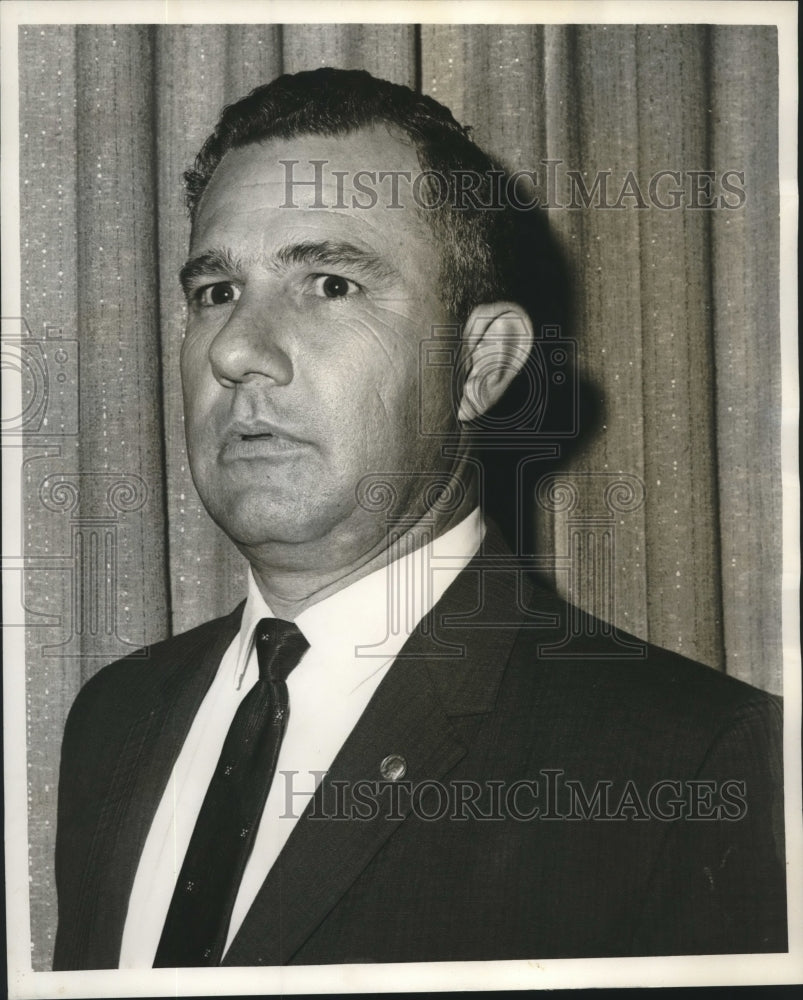 1964 Press Photo Al Everard, president Hardware Club of New Orleans - nob07619 - Historic Images