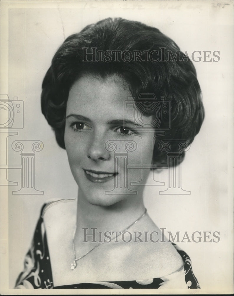 1963 Press Photo Joan Everett of Louisiana - nob07665 - Historic Images