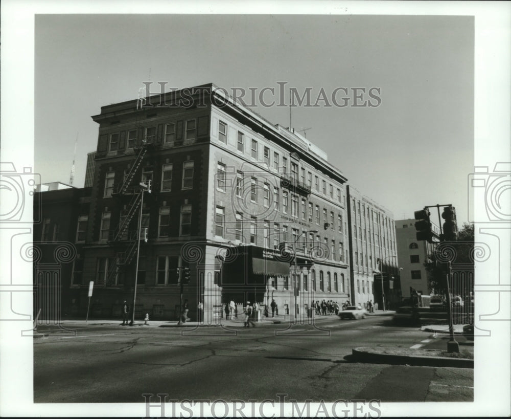 1989 Press Photo Eye, Ear, Nose and Throat Hospital, New Orleans - Historic Images