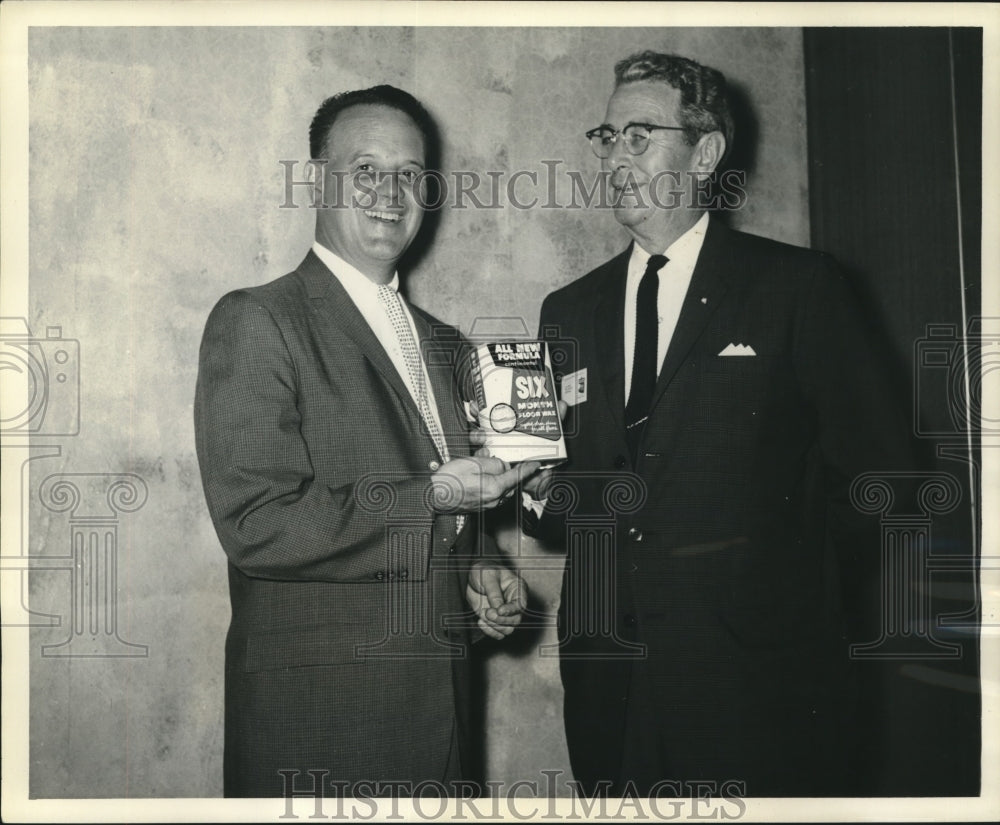1961 Press Photo Attendees of Continental Wax National Food Brokers Conference - Historic Images