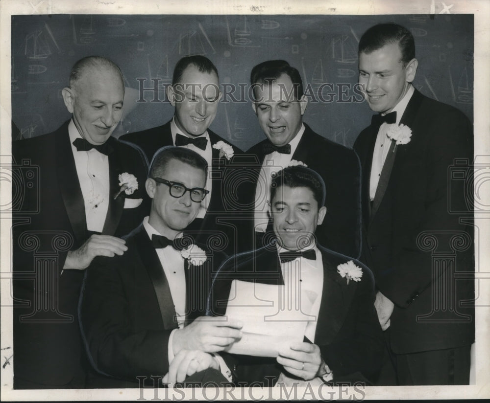 1960 Press Photo New Orleans Dental Association new officers at Lenfant&#39;s - Historic Images