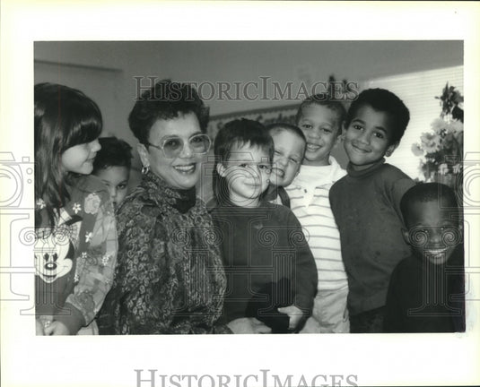 1993 Press Photo Catherine Faciane, the Slidell Headstart School's Director - Historic Images