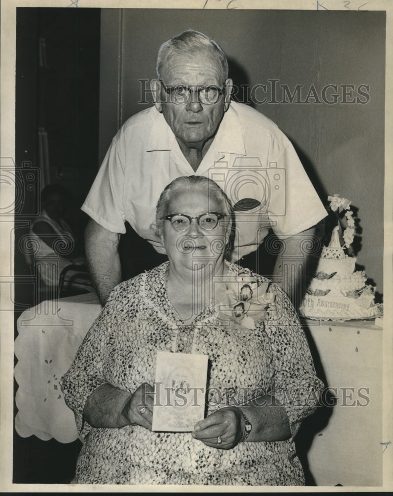 1967 Mr. and Mrs. Alexander F. Fischer, 50th wedding anniversary - Historic Images