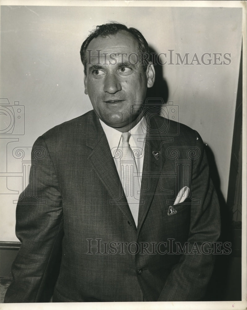 1967 Press Photo Frank A. France, president of Retarded Children&#39;s Association - Historic Images