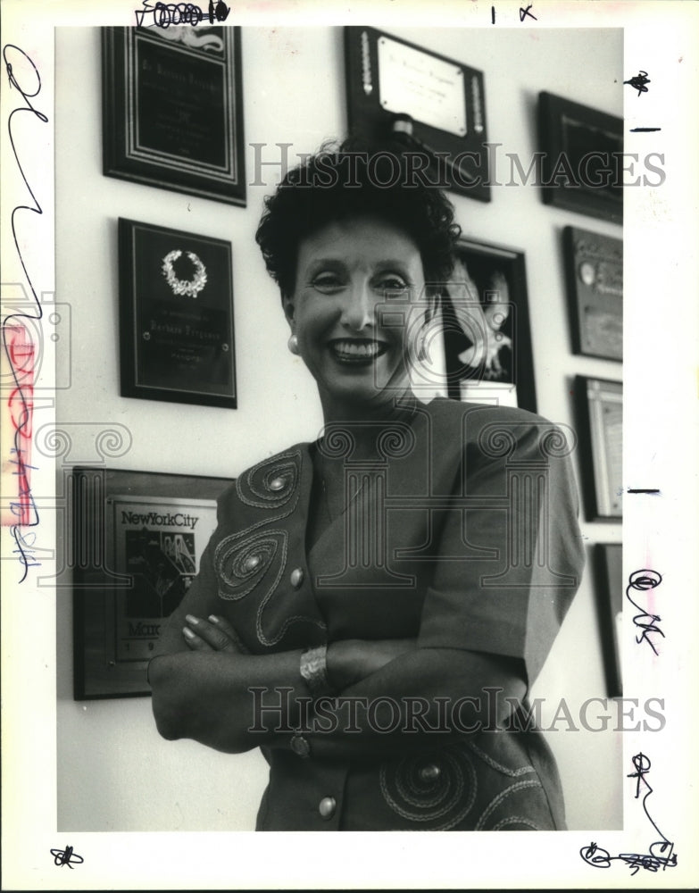 1992 Press Photo Barbara Ferguson, interim Orleans Public School Superintendent - Historic Images