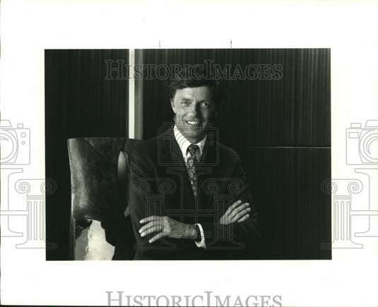 1994 Press Photo Jon Fossel, CEO, Oppenheimer Managent Corporation - Historic Images
