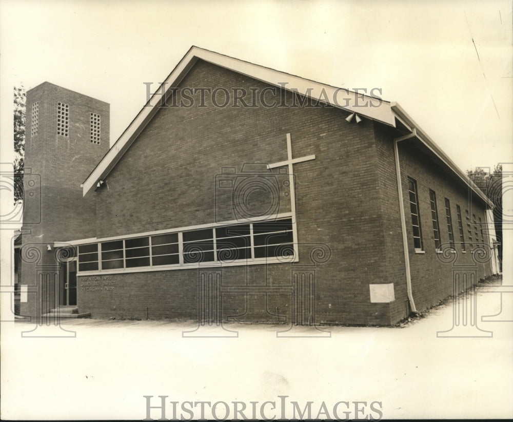 1957 First African Baptist Church of Sixth District, New Orleans. - Historic Images