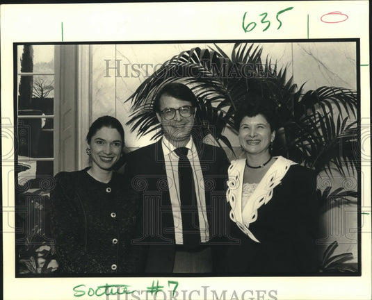 1990 Press Photo Members of the New Orleans Academy of Ophthalmology - nob09759 - Historic Images