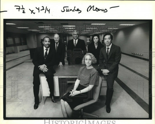 1990 Press Photo Energy Corporation employees a model of cultural diversity - Historic Images