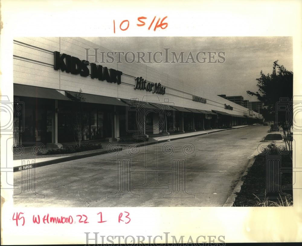 1987 Press Photo Elmwood Shopping Center - nob09933 - Historic Images