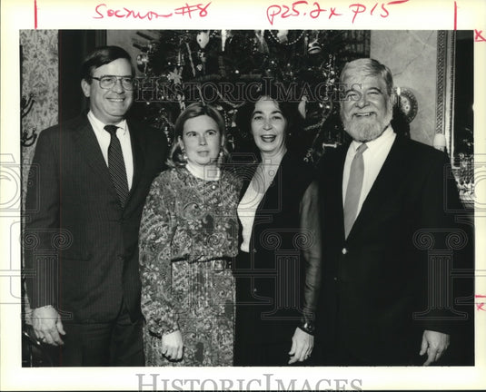 1994 Press Photo D'Aquin debut - Kent and Polly Maddox, Ribby and Jim Fergusson - Historic Images