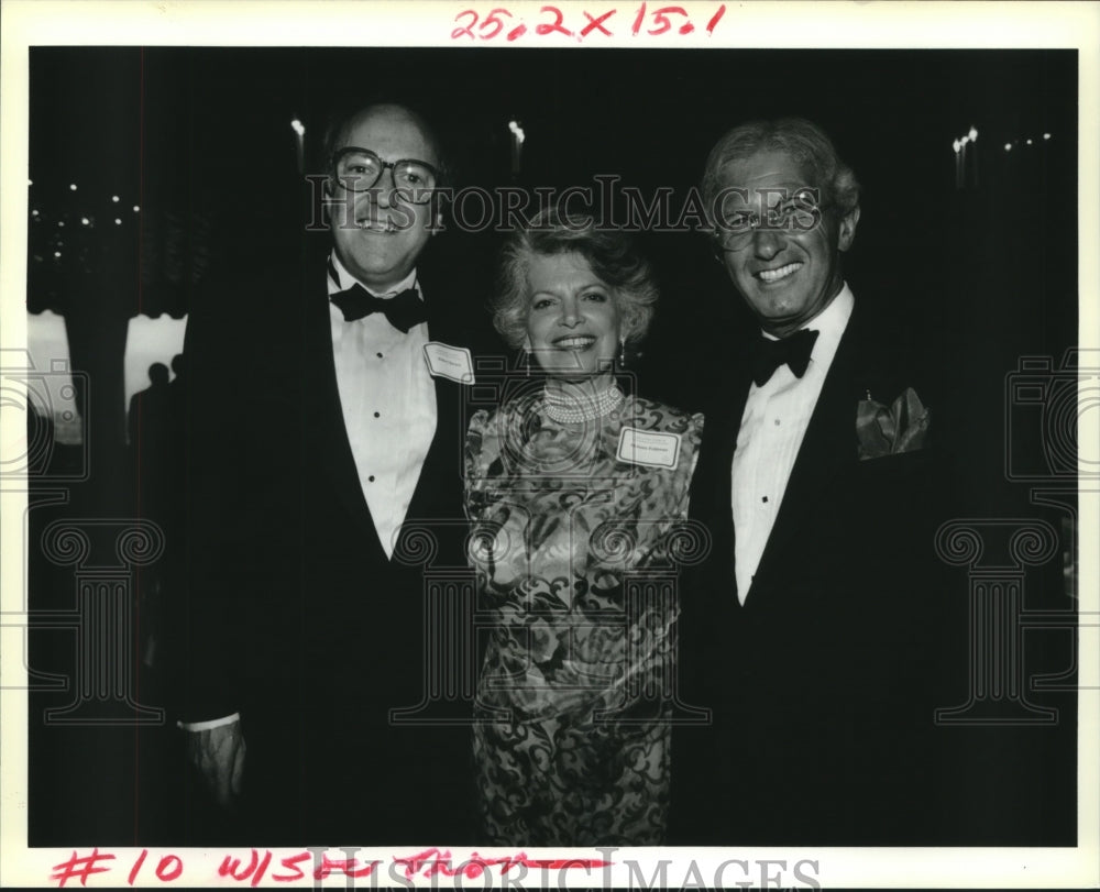 1994 Press Photo Robert Barnett, Melanie Feldman and Judge Martin L.C. Feldman - Historic Images