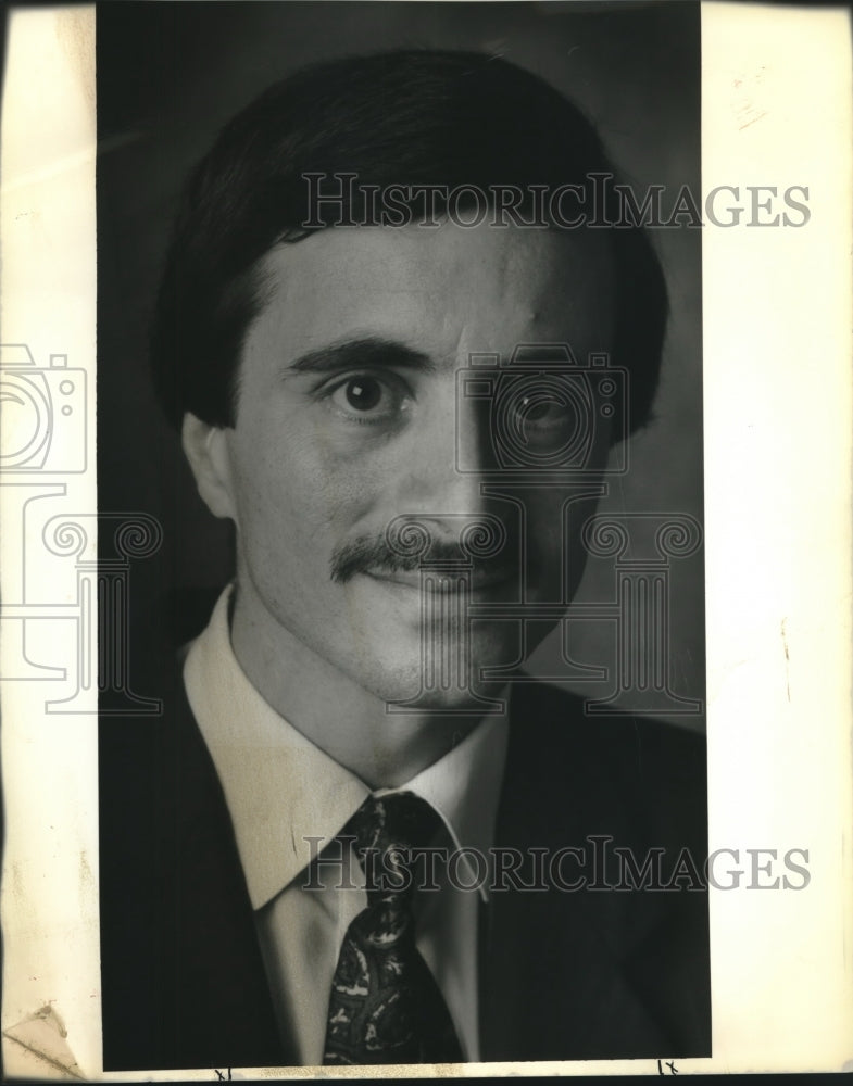 1992 Press Photo Jim Fiorenza chairman of &quot;March for Jesus&quot; march. - Historic Images