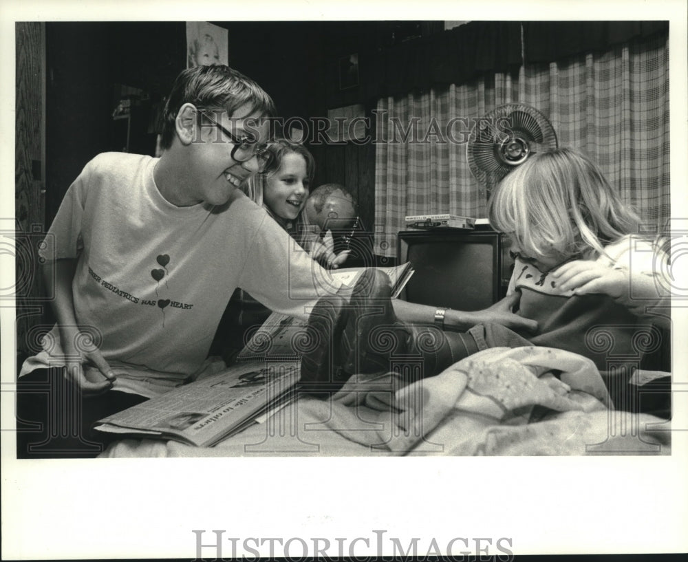 1985 Press Photo Robert Matthew Fletcher's home in Pickering community - Historic Images