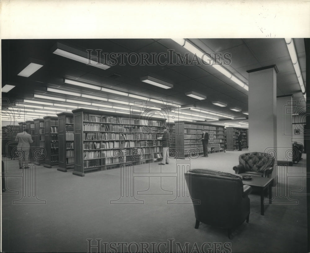 1983 Press Photo Law Library located in 5th Circuit Court of Appeals. - Historic Images