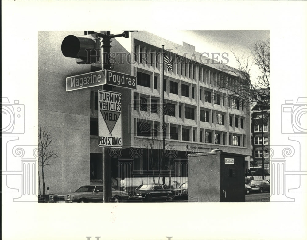 1980 Press Photo New Orleans Federal Courthouse on Magazine and Poydras. - Historic Images