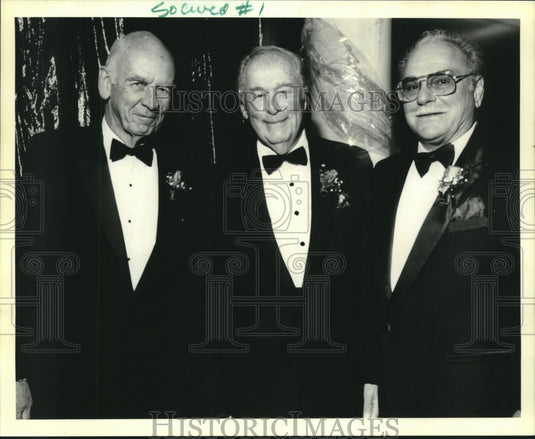 1994 Press Photo GNO tourist - Bob Fiddler, Lester Kabacoff, Preston Battistella - Historic Images