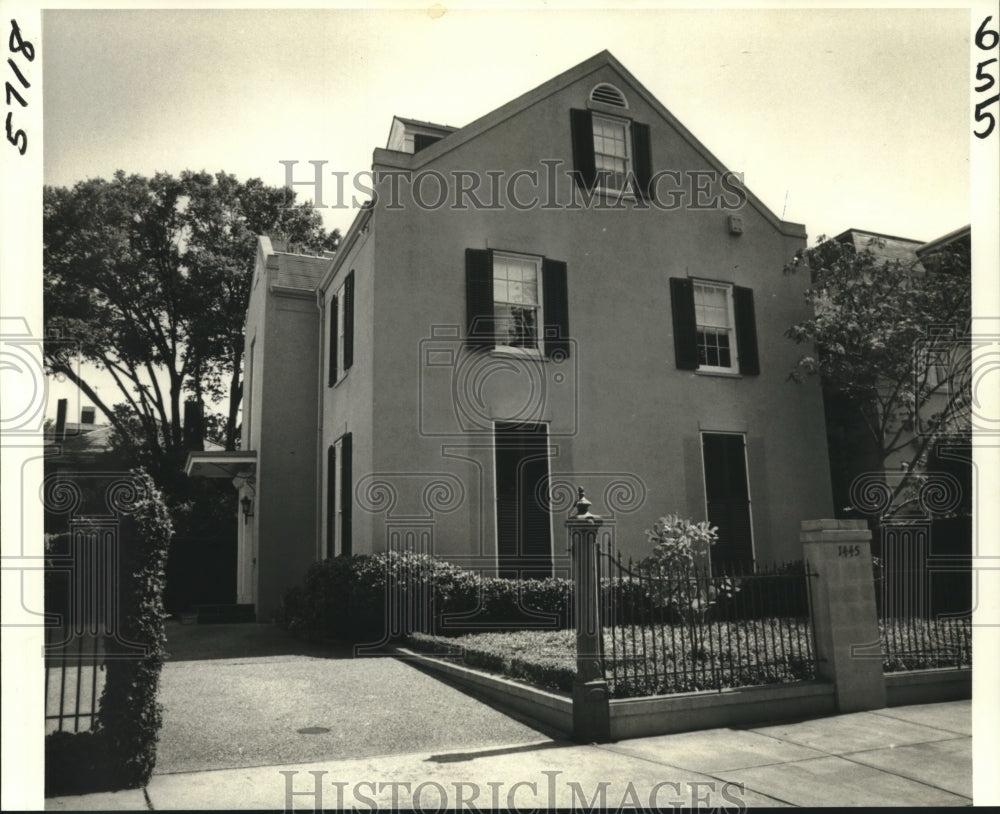 1981 Press Photo Les Dames de St. Dominic Tour of Homes includes 1445 Second St. - Historic Images