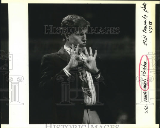 USL Coach Marty Fletcher-Historic Images